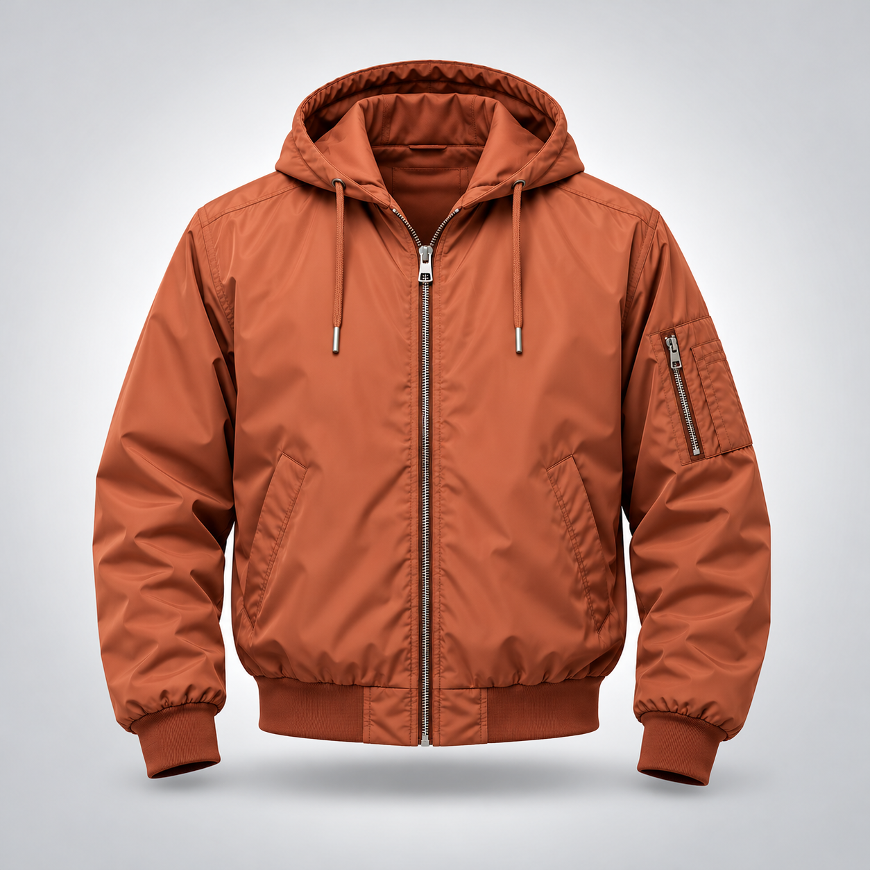 BUSINESSES & CORPORATE TEAMS Hooded Bomber Jacket