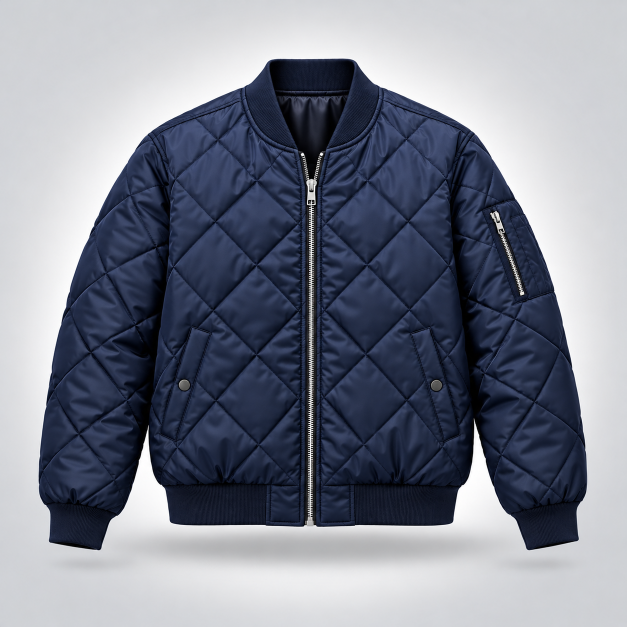 Businesses & Corporate Teams Quilted Bomber Jacket