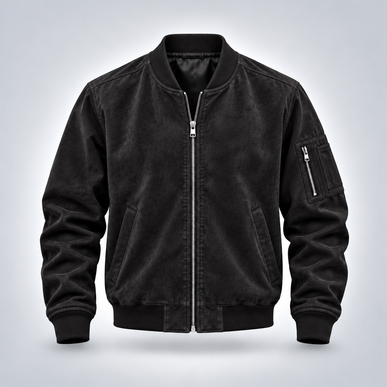 Clubs & Organisations Suede Bomber Jacket