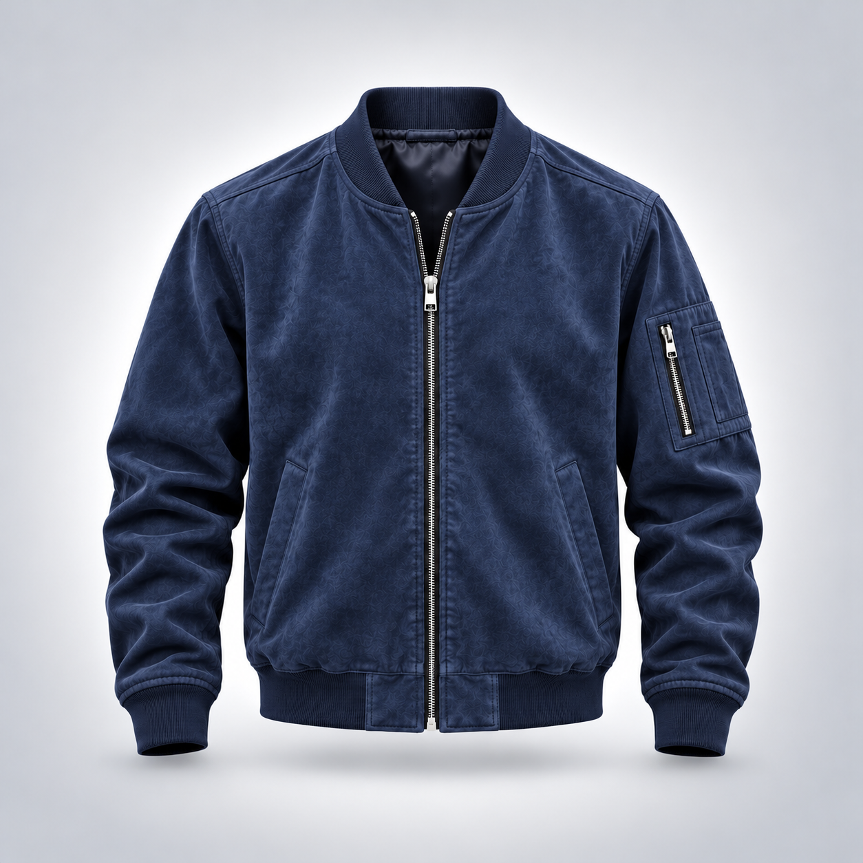 Events & Promotional Collections Suede Bomber Jacket