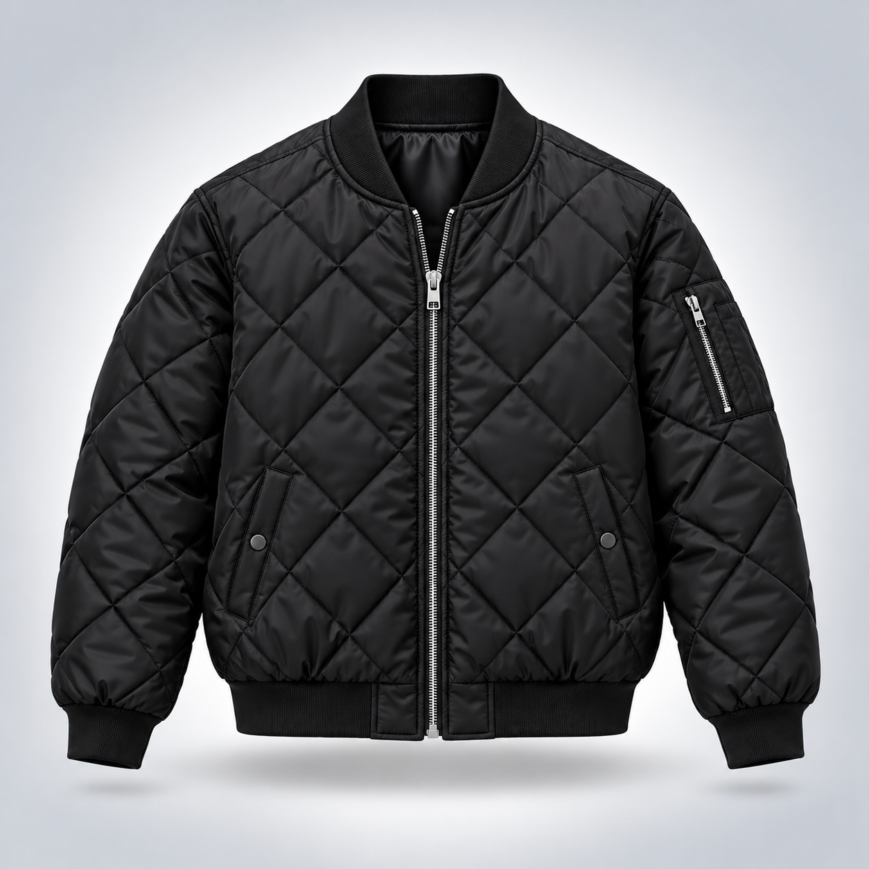 Fashion & Streetwear Brands Quilted Bomber Jacket