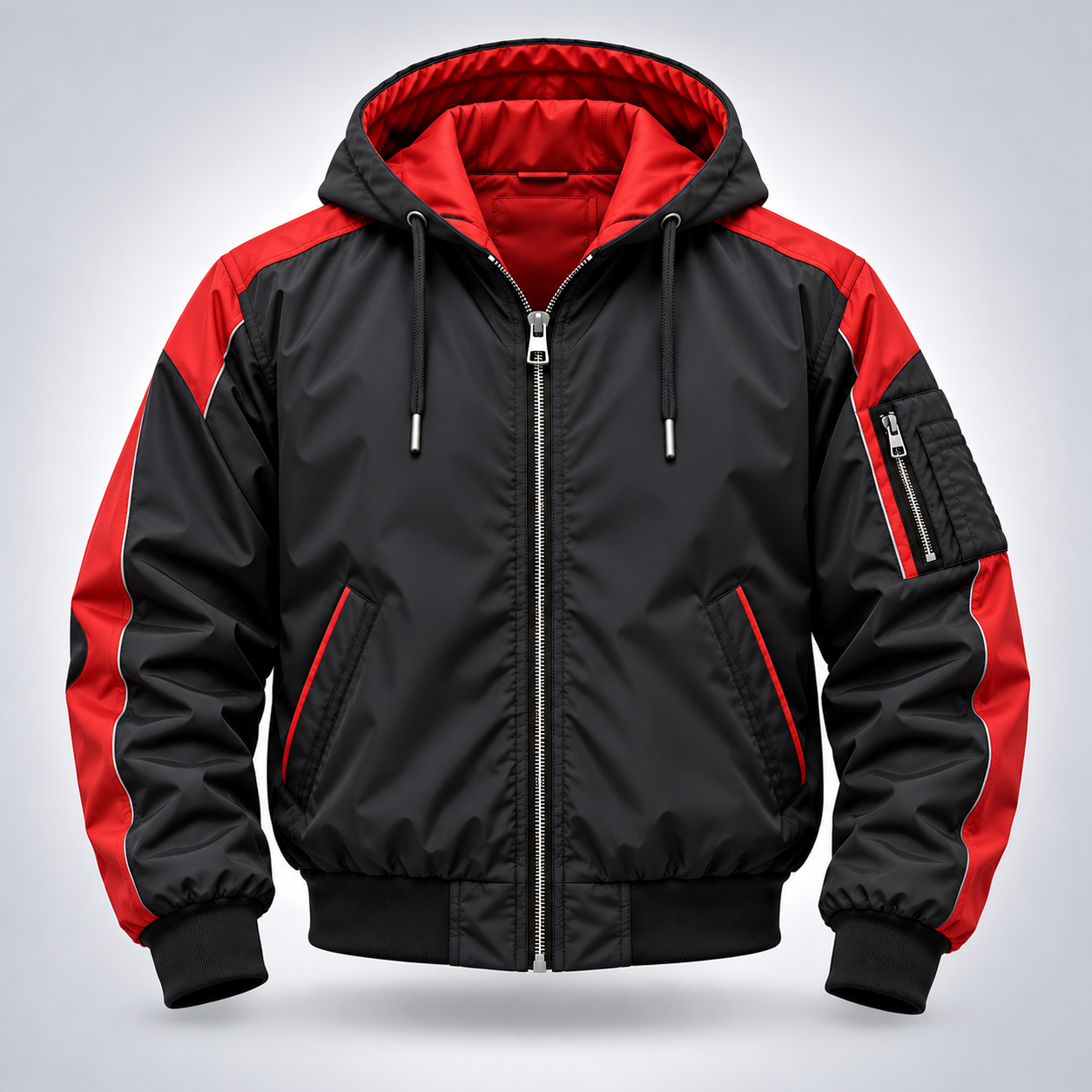 MOTORING CLUBS & COMMUNITY GROUPS Hooded Bomber Jacke