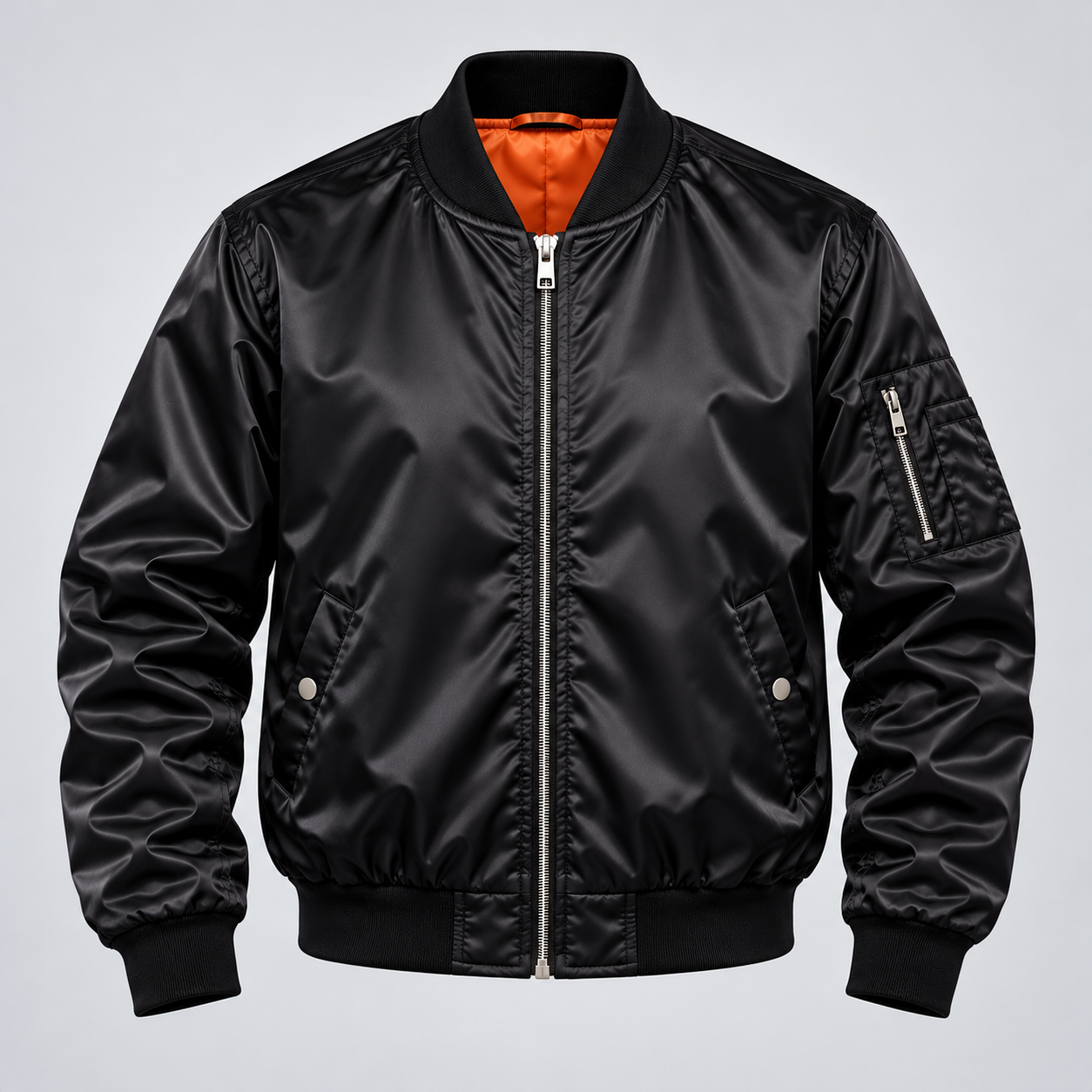 Music Artists & Event Crews Satin Bomber Jacket