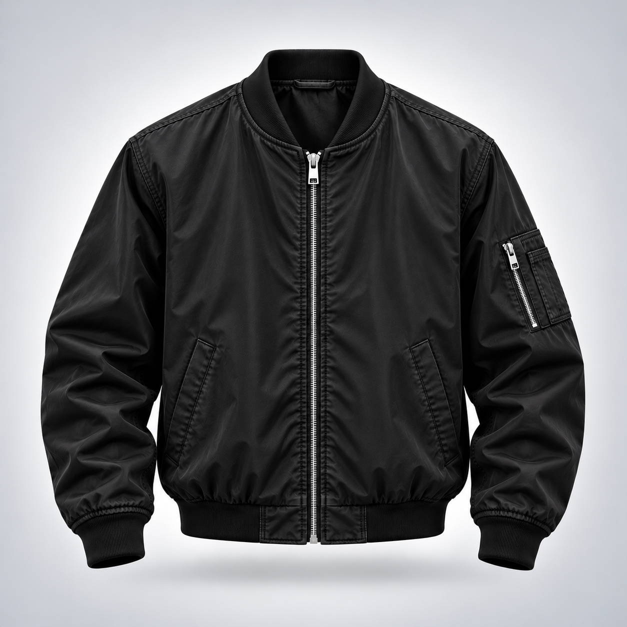 Music Artists & Event Merchandise Denim Bomber Jacket