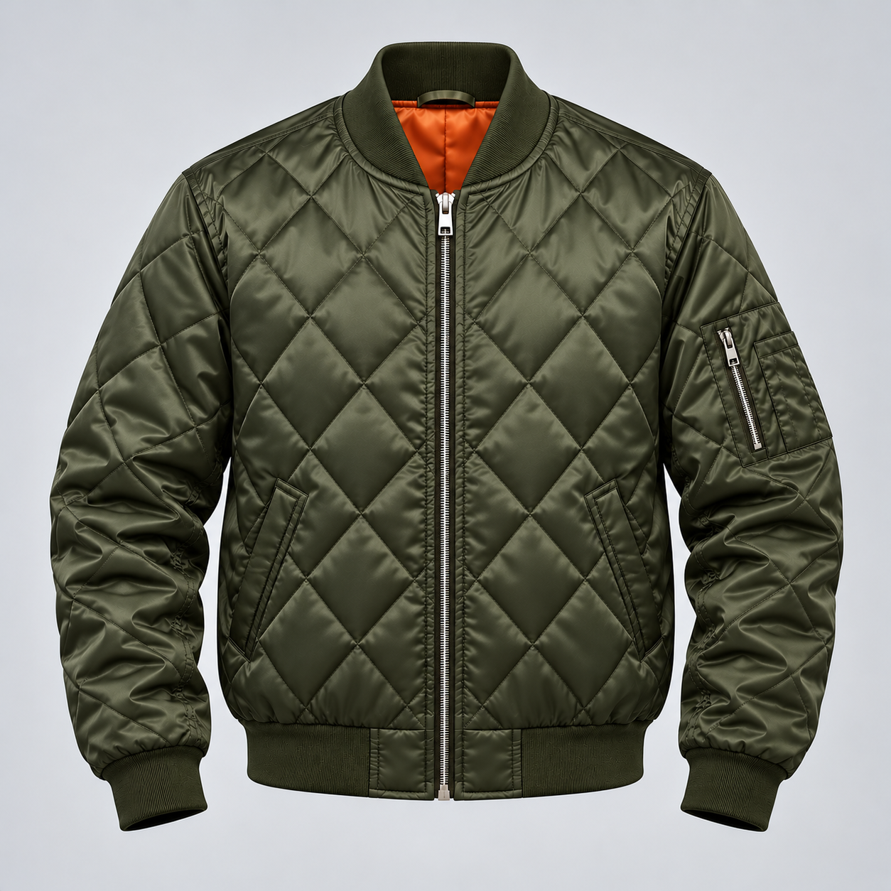 Quilted Bomber Jackets
