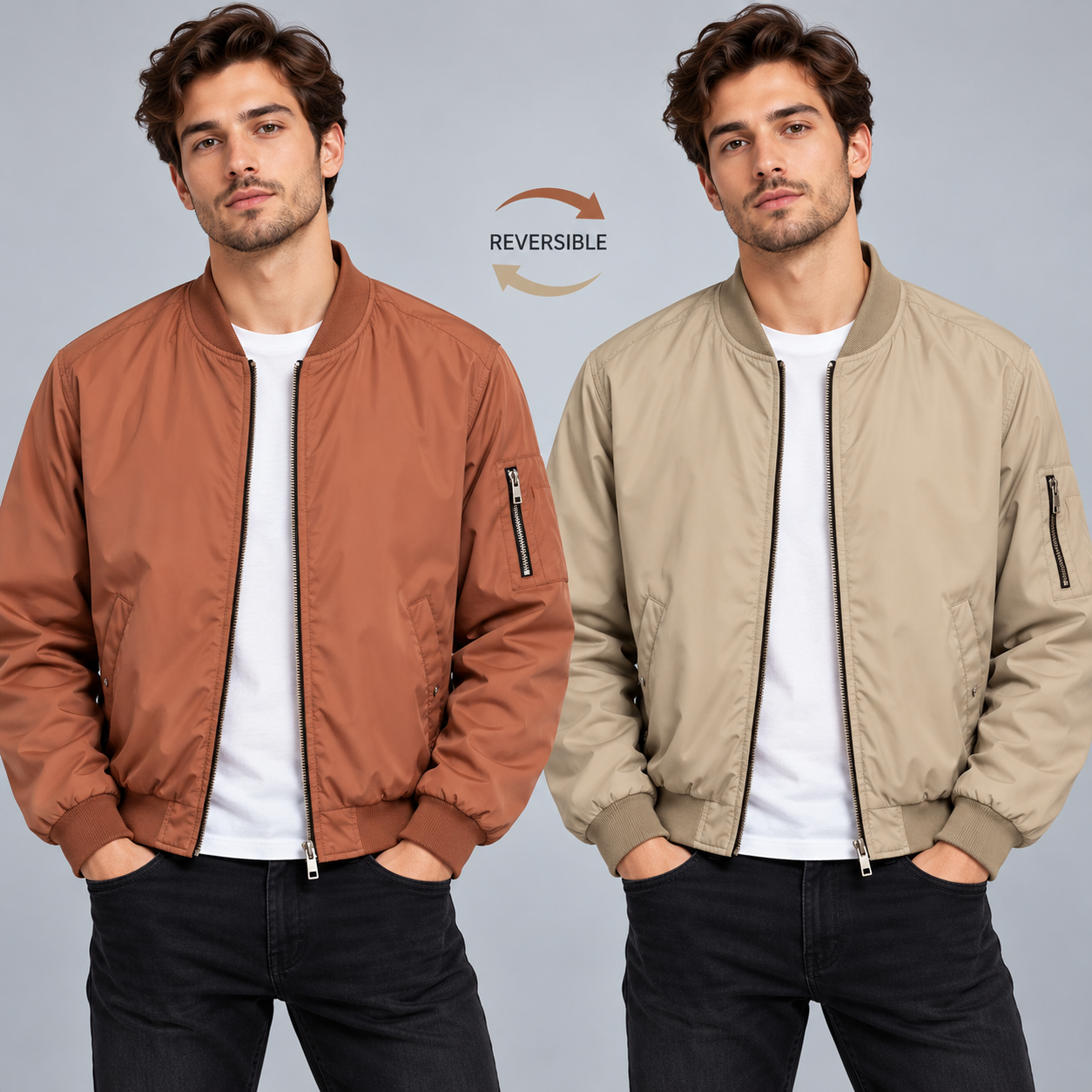 Reversible Bomber Jacket