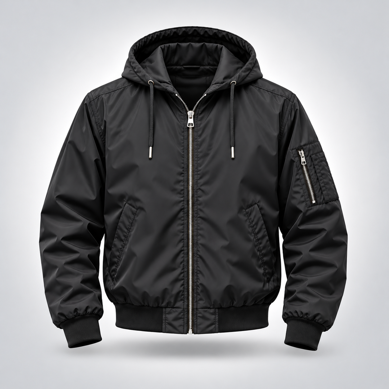 SPORTS TEAMS & CLUBS Hooded Bomber Jacket