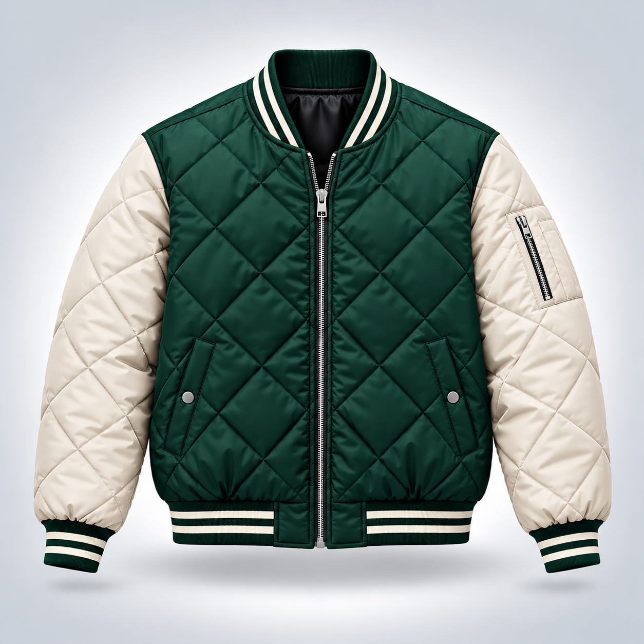 Sports Clubs & Community Groups Quilted Bomber Jacket