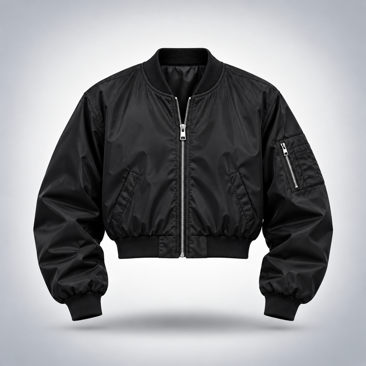 Streetwear Labels CROPPED BOMBER JACKET