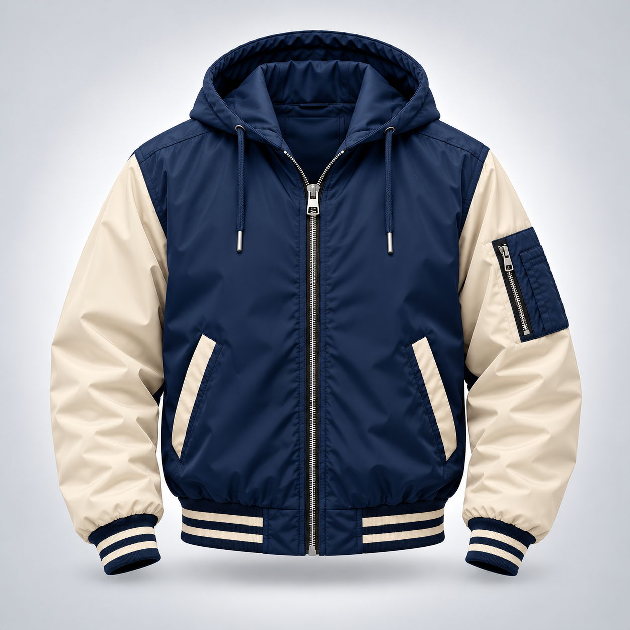 UNIVERSITIES & STUDENT SOCIETIES Hooded Bomber Jacket