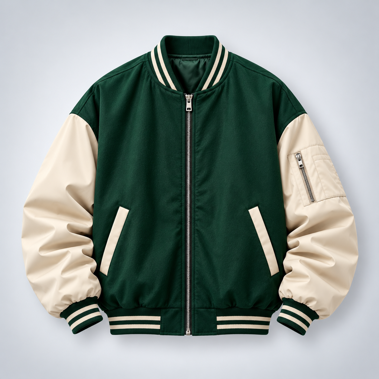 UNIVERSITIES & STUDENT SOCIETIES OVERSIZED BOMBER JACKET